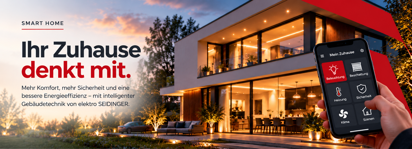 Smart Home in Eiselfing – modernes Wohnhaus mit intelligenter Haussteuerung über KNX und LOXONE